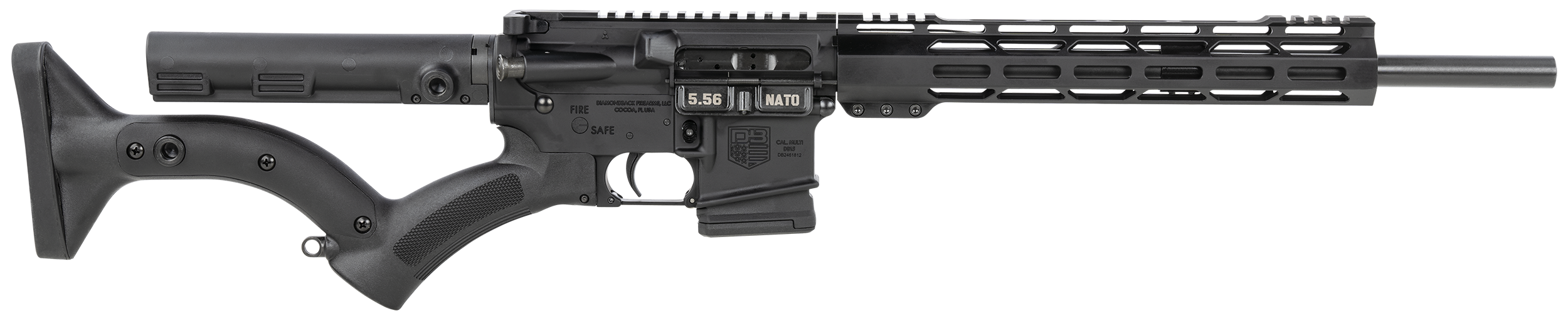 810035751705 Diamondback Db15, Dia Db15ccmlb-ny 5.56 16in Ml 12 *ny Blk