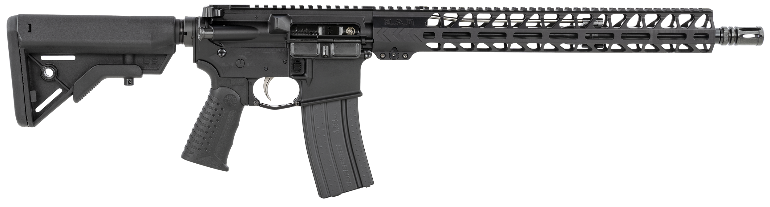 810033785351 Battle Arms Development Workhorse, Battle Workhorse 017 Forged 223 Wld 16 30r Blk
