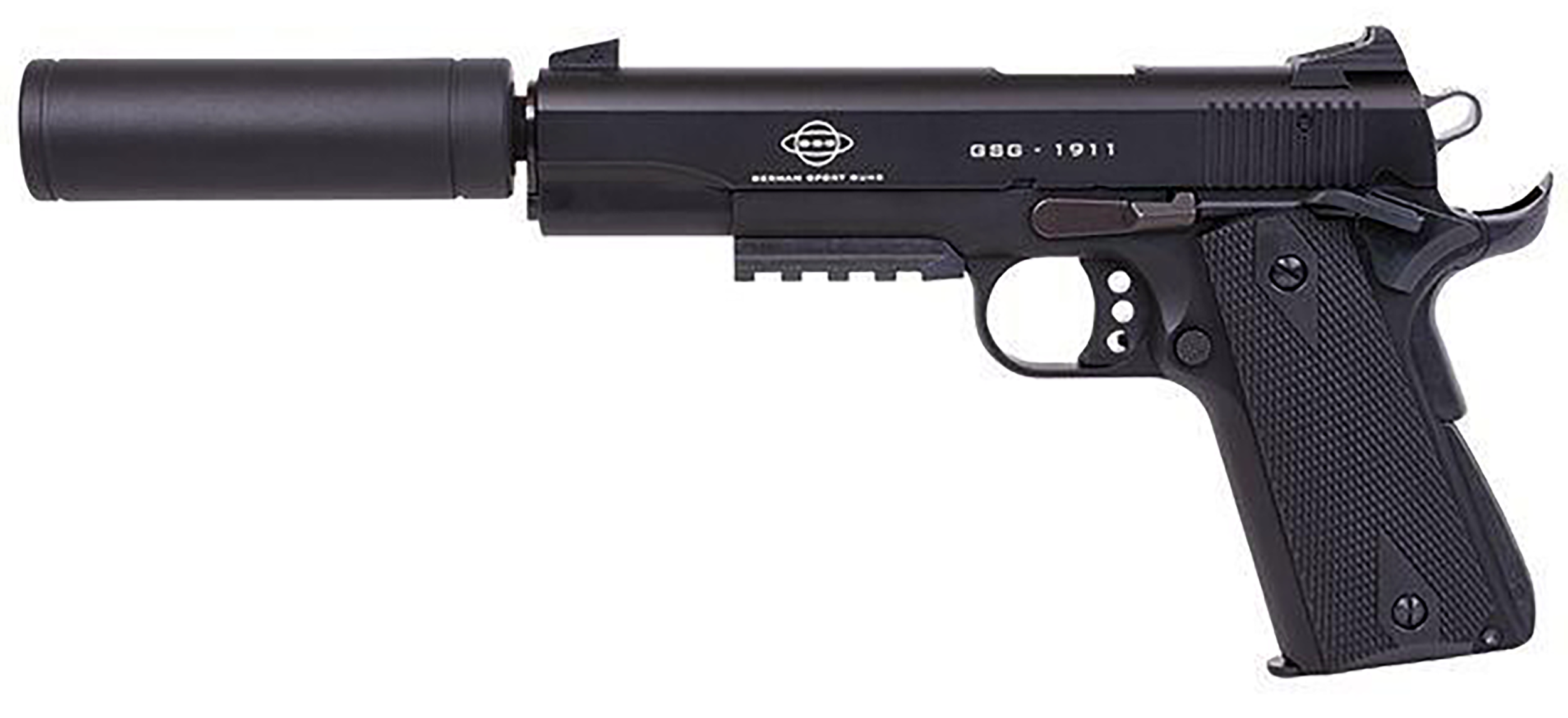 Gsg German Sports Guns 1911, Ger G1911adops    1911 Adops 22lr   5  10r Sup Blk