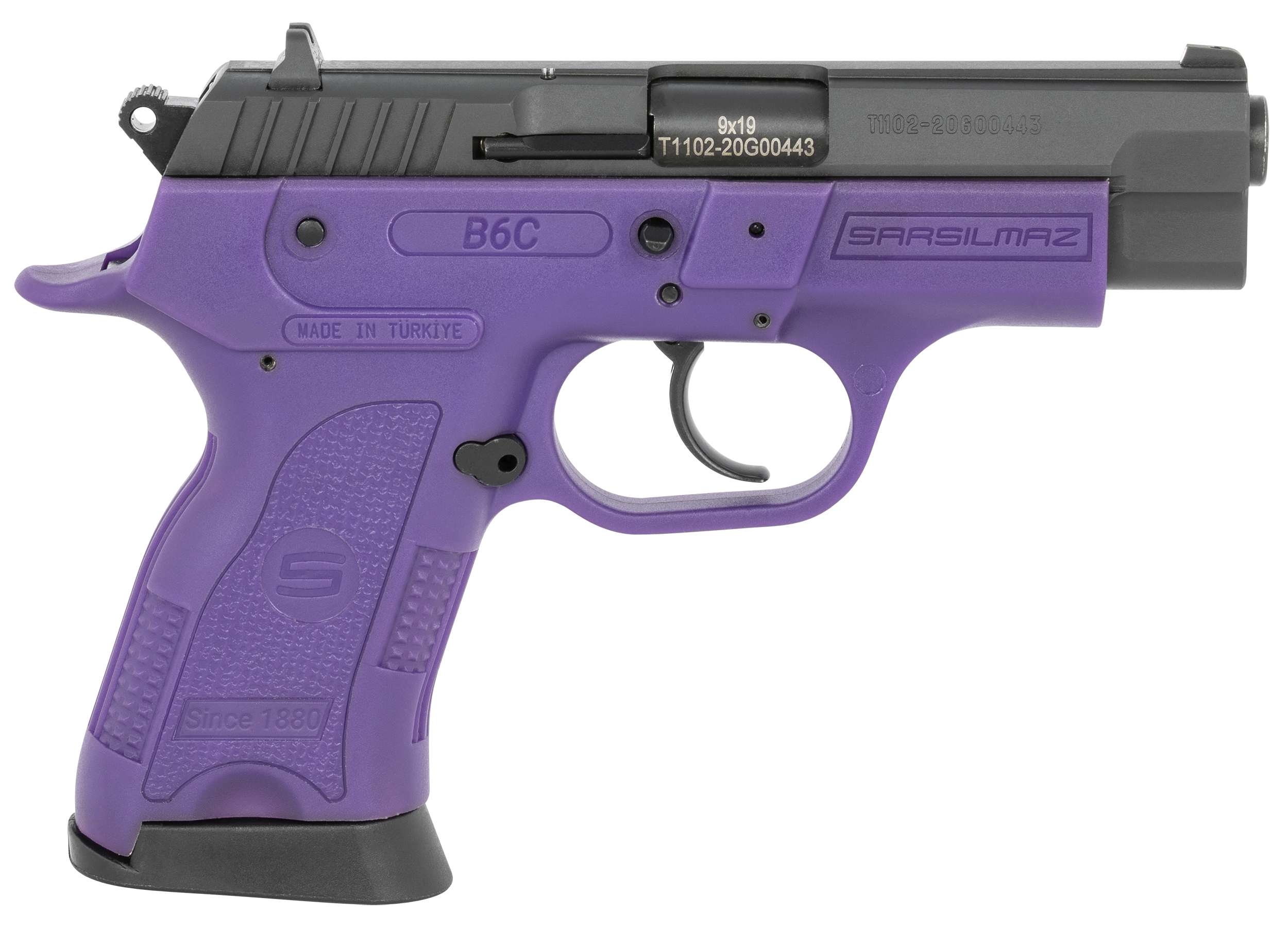 850020252152 Sar Usa B6c, Sar Usa B69cvt B6c Violet 9mm 13rd