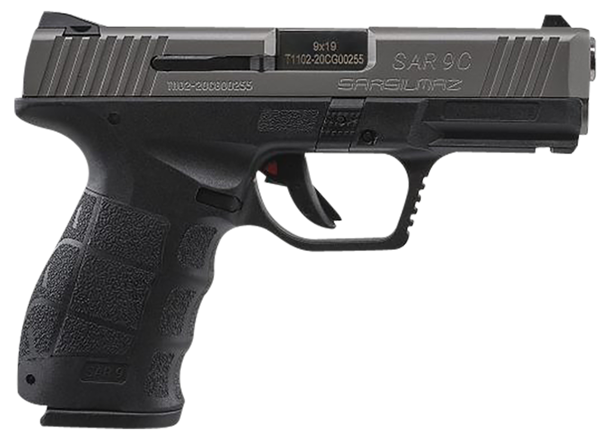 850020252084 Sar Usa Sar9, Sar Usa Sar9cst    Sar9 Cmpt Ss           9mm 15rd