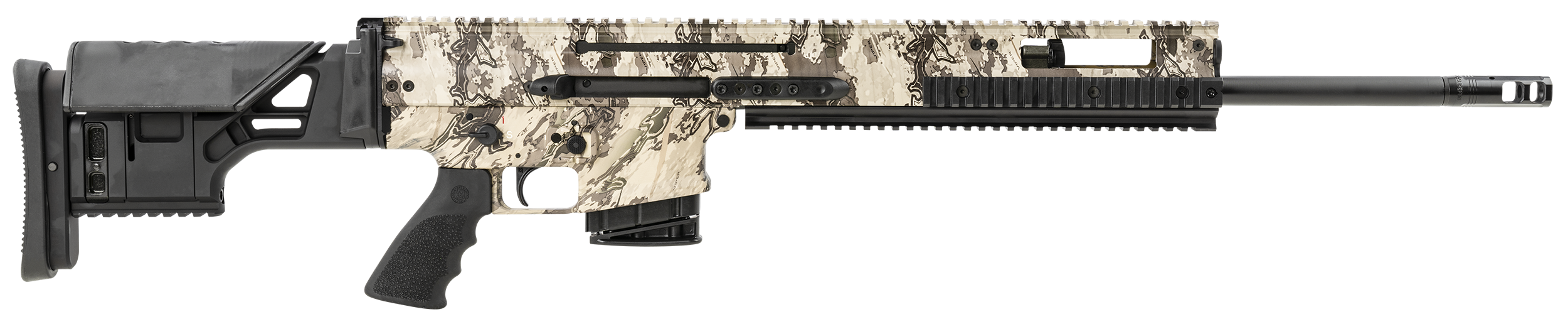 845737013165 Fn Scar, Fn 38-100833  Scar 20s Camo 6.5cm 20" 10rd