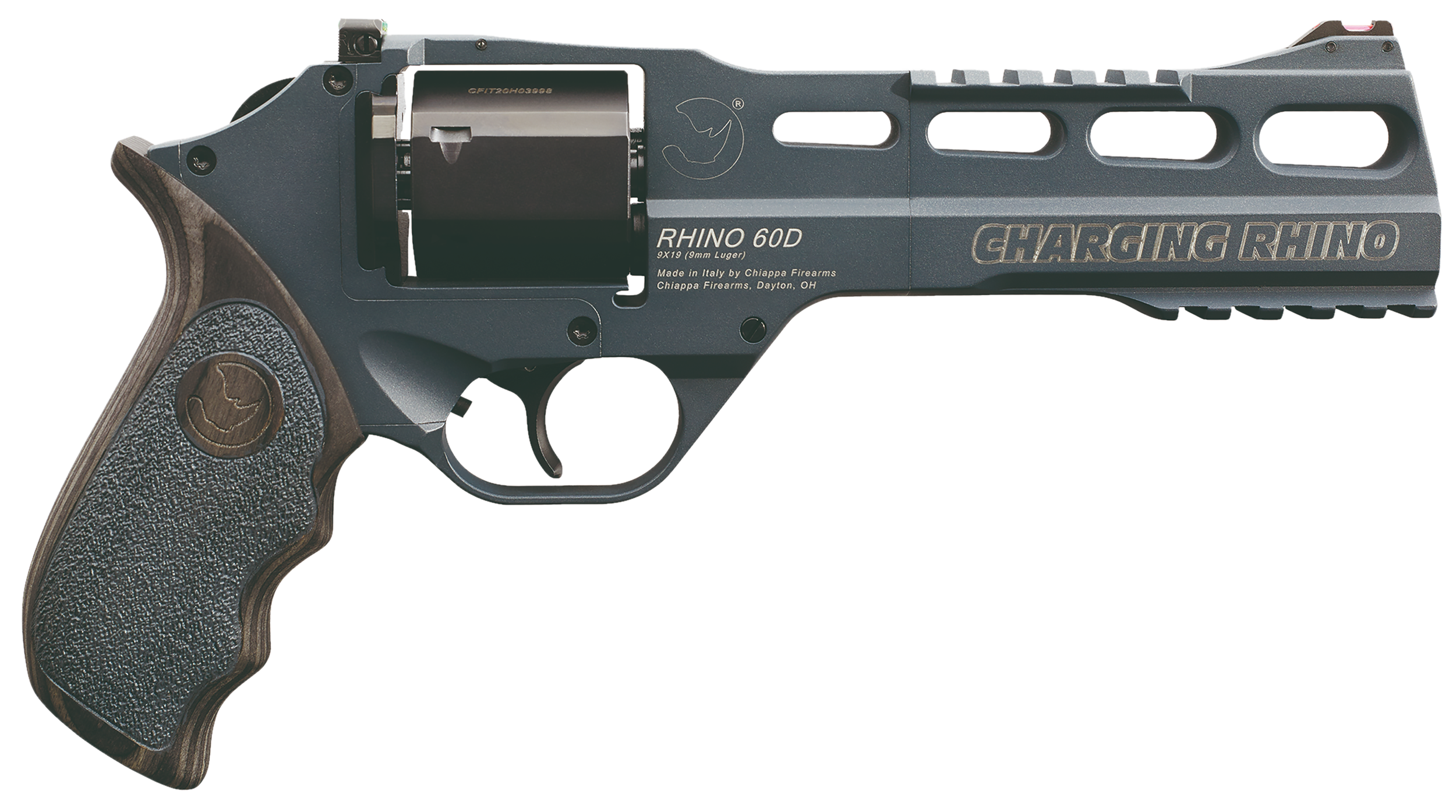 Chiappa Firearms Rhino 60ds, Chia 340.314    Rhino 60ds Gen2  9mm  6    6r  Blk