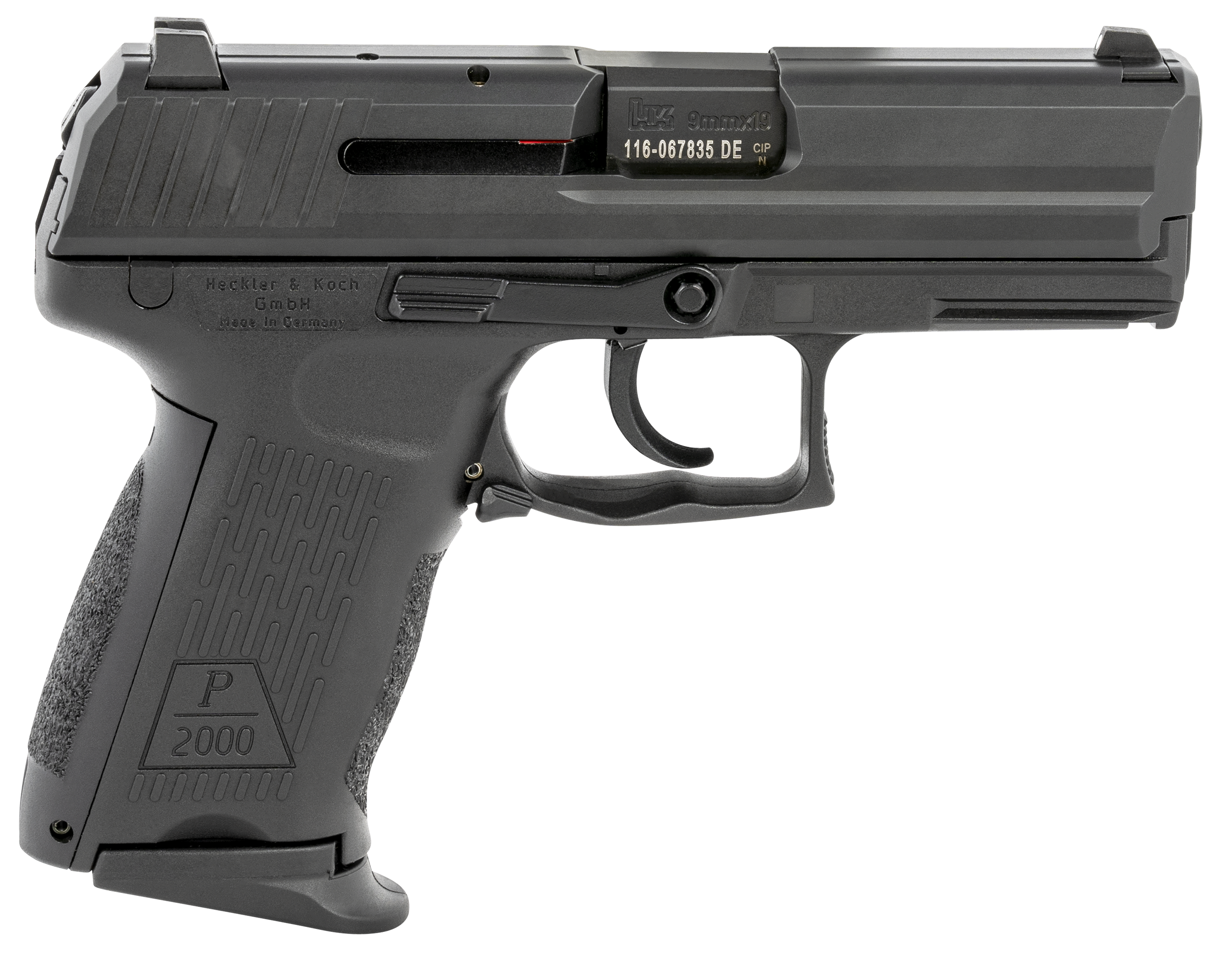 642230261129 Hk P2000, Hk 81000039 P2000 V2 9mm (2)10r 3.66