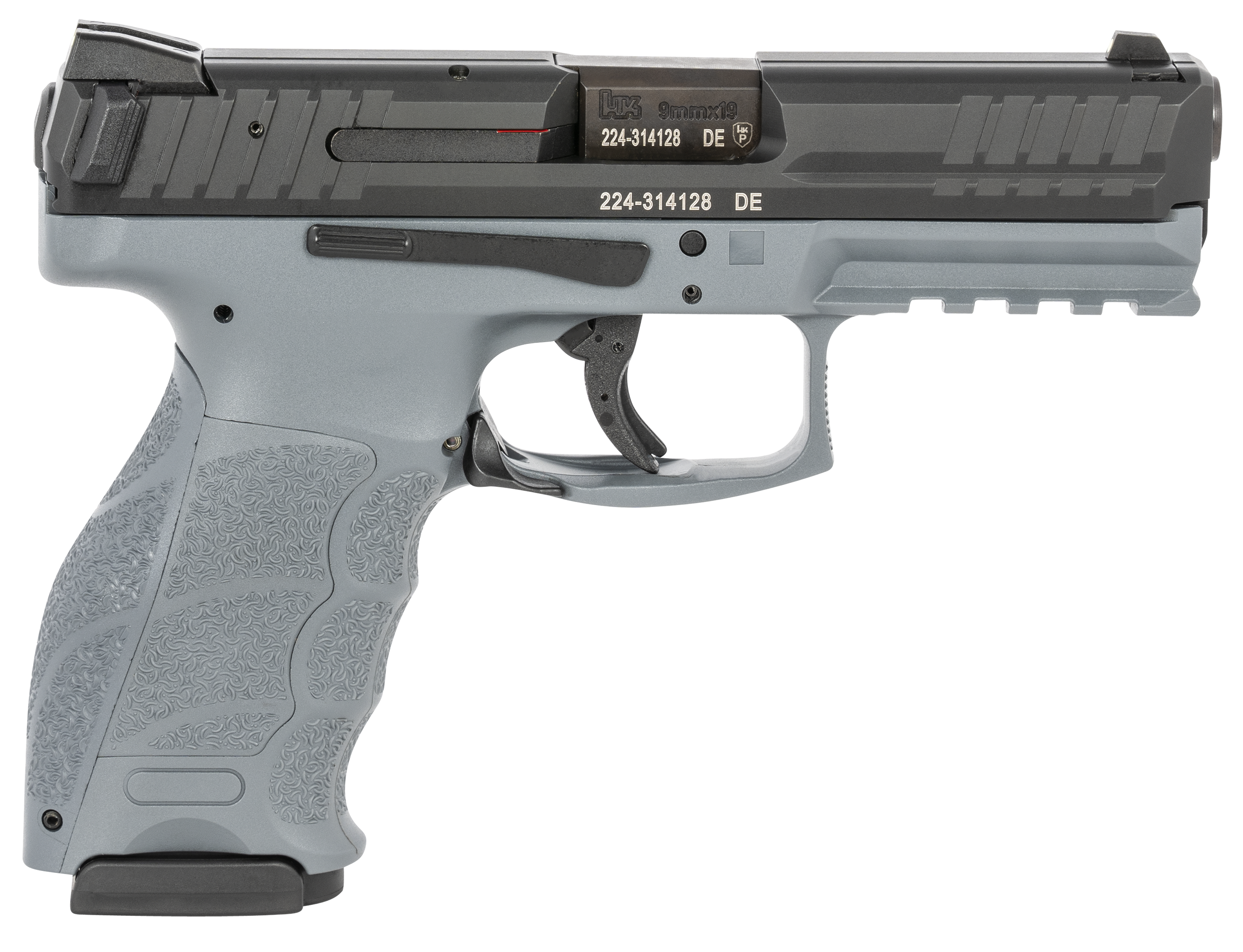 642230261990 Hk Vp9, Hk 81000229 Vp9 Std 9mm (2)17r 4.09 Gry
