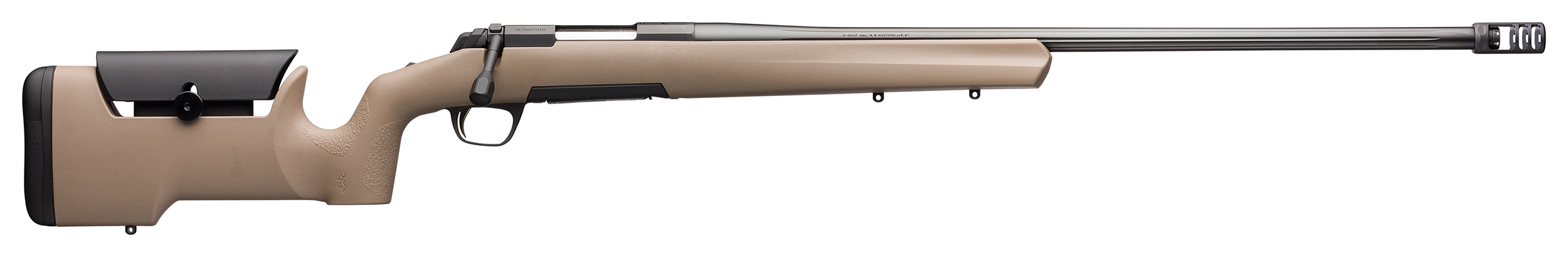023614997795 Browning X-bolt, Brn 035531294 Xblt Max Lr Adj  6.5prc    26 3r Fde