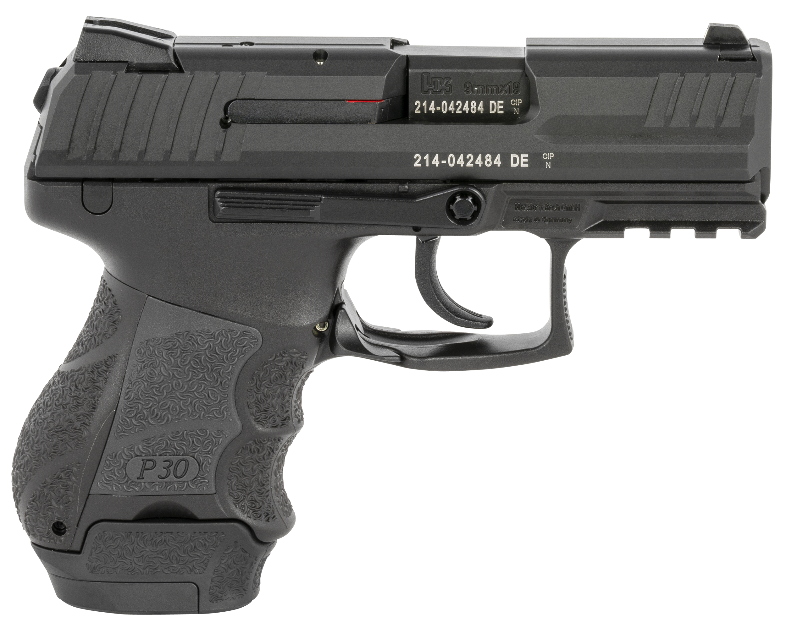 642230261730 Hk P30, Hk 81000297 P30sk 9mm Sc V1 Lem(1) 10rd (1)13rd
