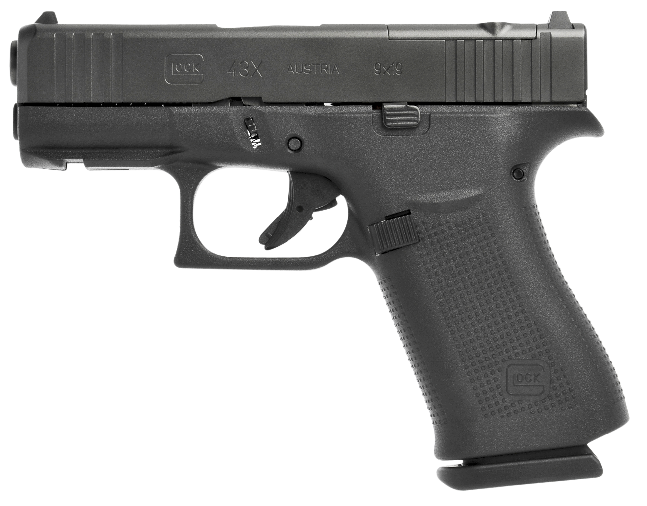 764503049989 Glock G43x, Glk Ux4350201frmos G43x 9mm Fs 10r