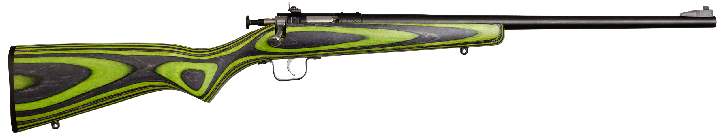 Crickett Youth, Crick Ksa2231 22lr Blued Brl 16.12 1r Grn
