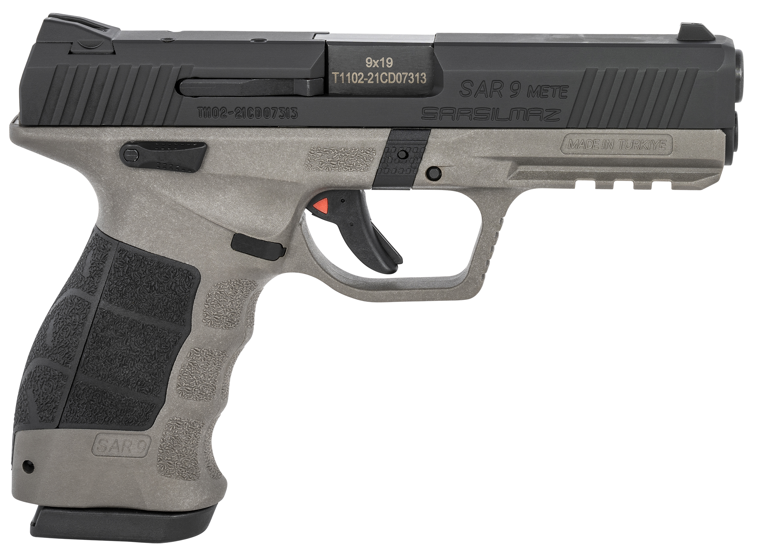 810075870169 Sar Usa Sar9, Sar Usa Sar9meteplbl Sar9 Mete Platinum   9mm 18rd