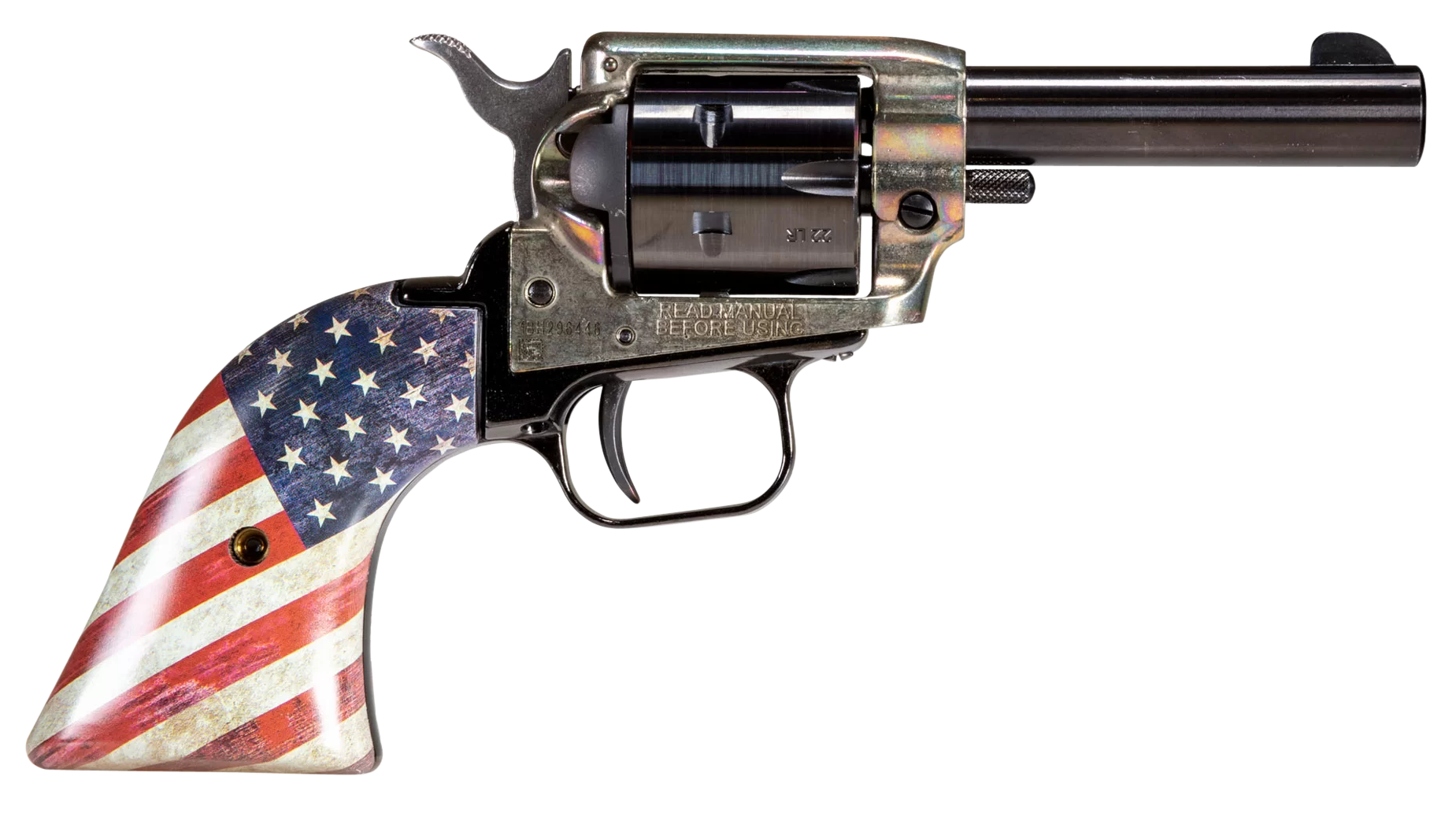 727962705568 Heritage Mfg Barkeep, Her Bk22ch3usflag Barkeep 22lr Bk 3in Usflag