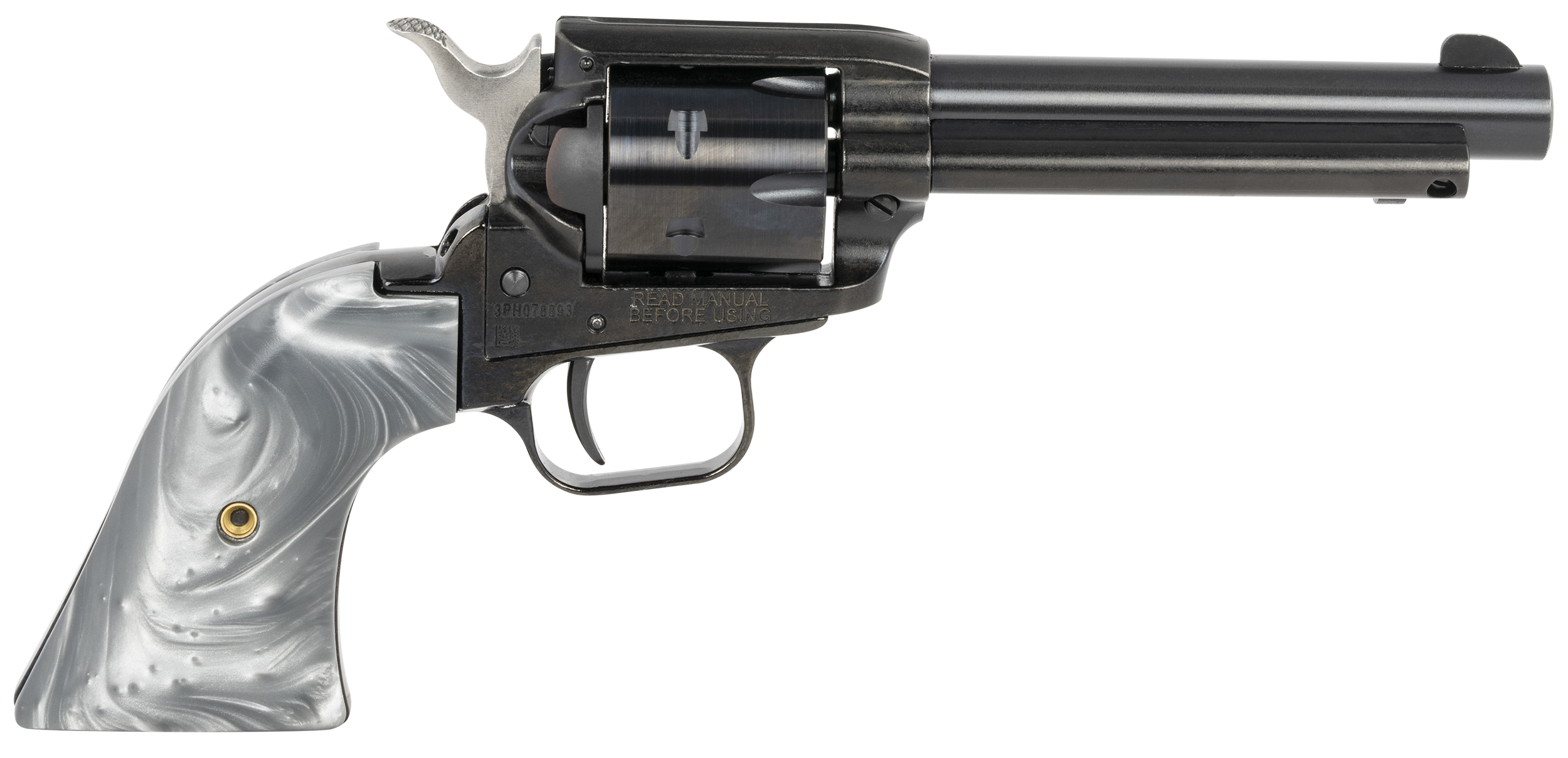 Heritage Mfg Rough Rider, Her Rr22b4gprl     Rough R    22lr 4.75 6r  Gryprl