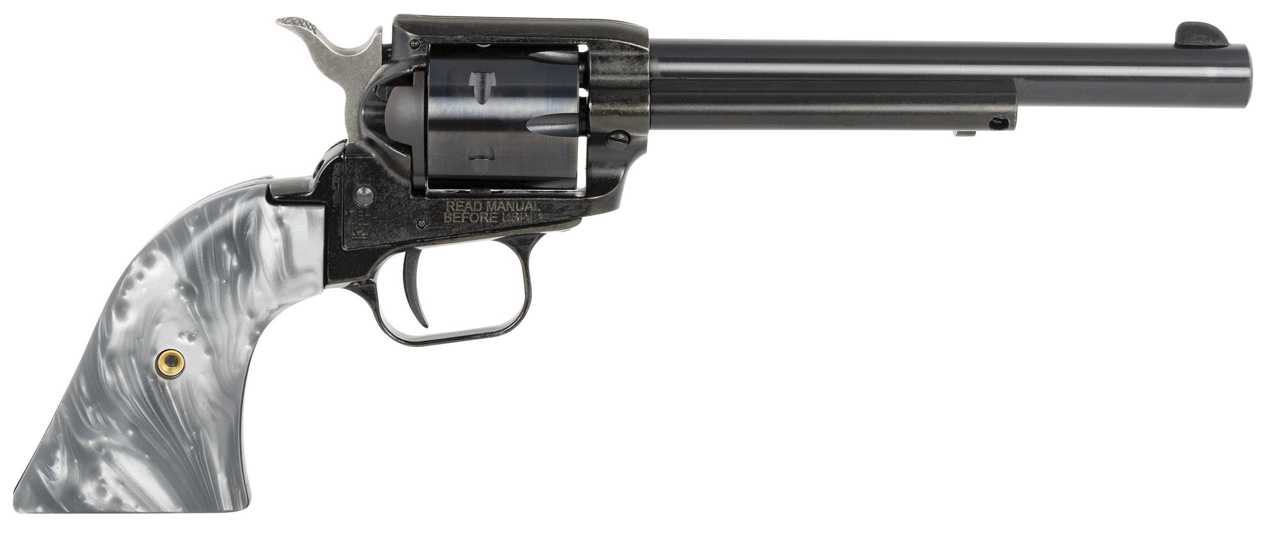 Heritage Mfg Rough Rider, Her Rr22b6gprl     Rough R    22lr 6.5  6r  Gryprl