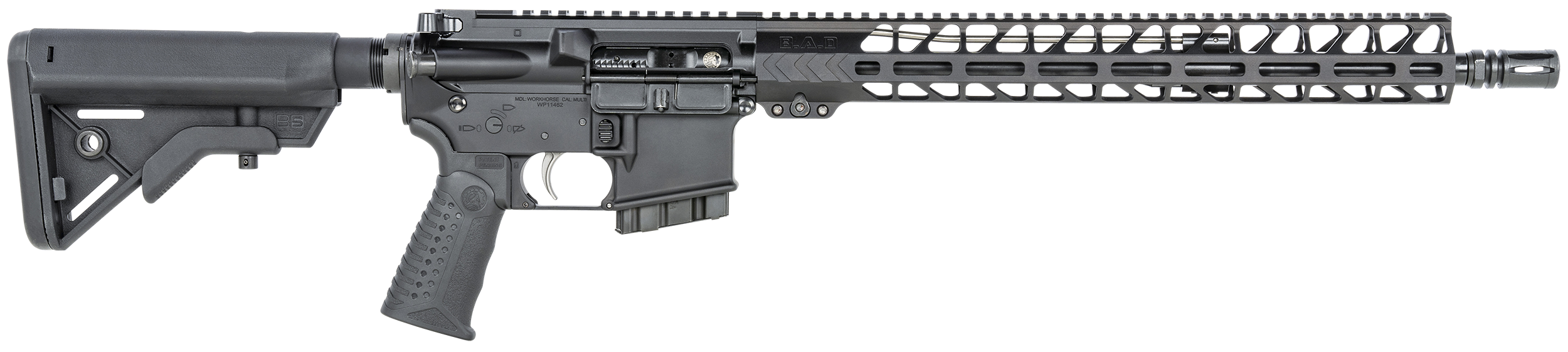 Battle Arms Development Workhorse, Battle Workhorse 017-ca *ca* 556 Wld 16 30r Blk