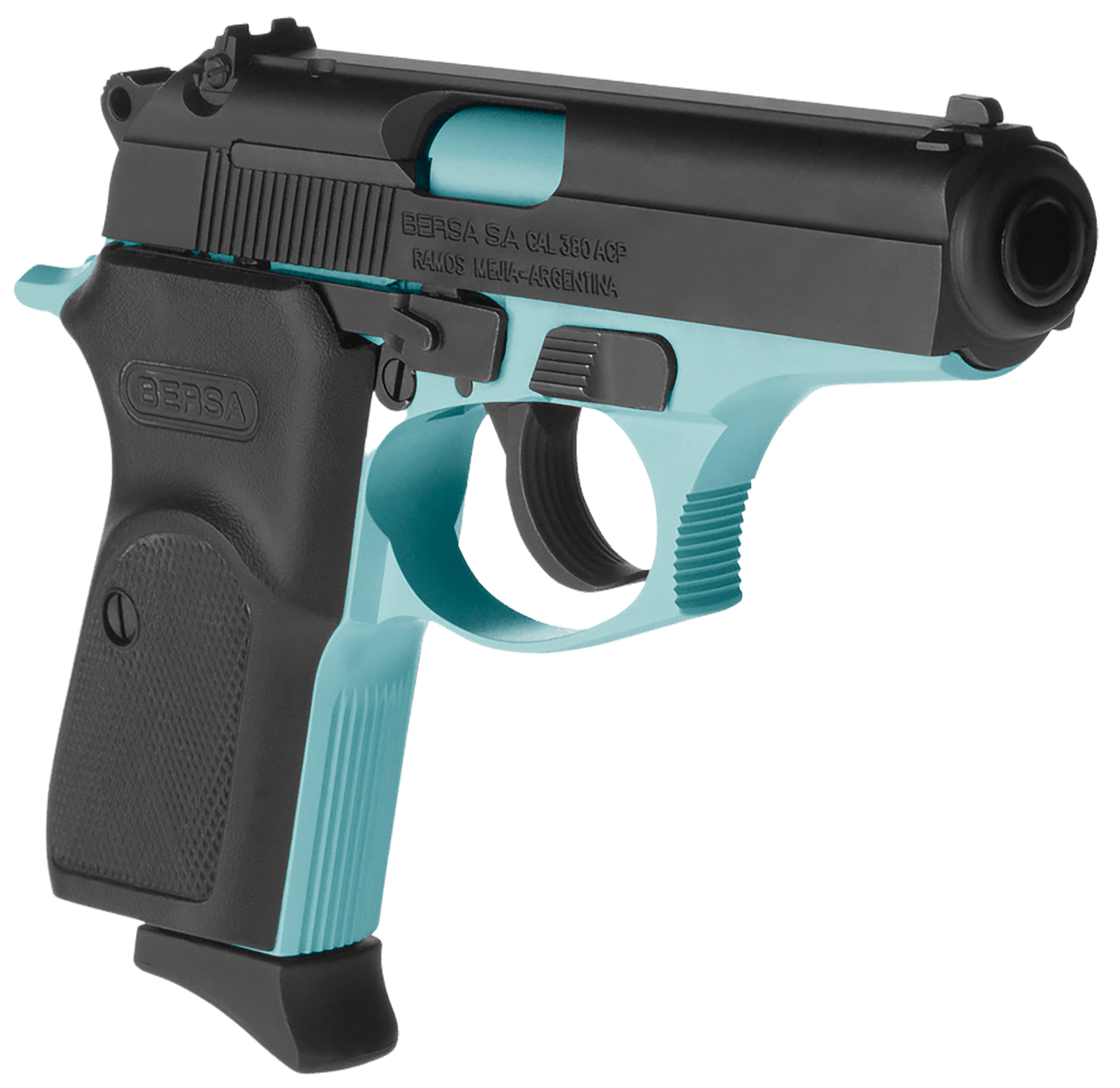 810083200101 Bersa Thunder, Bersa T380blm8      Thunder 380 Da 3.5 8r Blk/rbeg