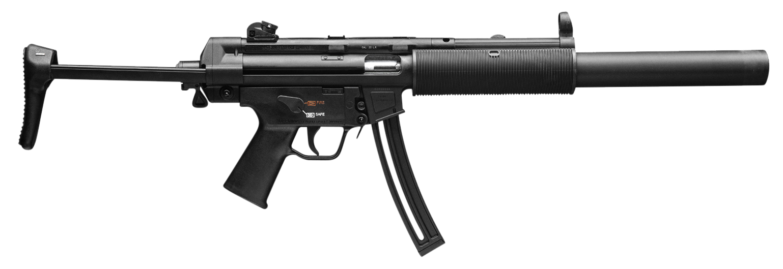 642230262072 Hk Mp5, Hk 81000468 Mp5 Rfl  .22lr One 25r            16.1