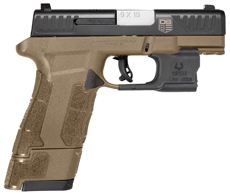 Diamondback Am2, Dia Db0301p061  9mm Subcmp    3.5 17r  Ls/hlst Fde