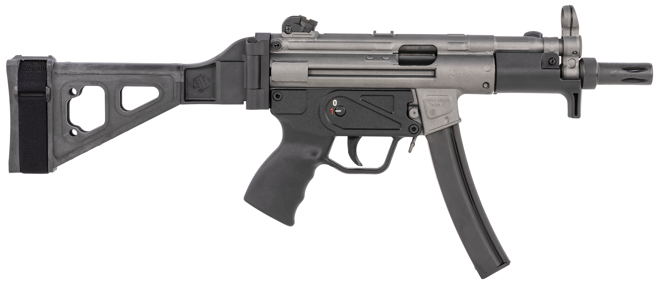 Century Ap5-p, Cia Hg6035sn Ap5-p 9mm 5.75 Thrd W Sbt5ka Gry