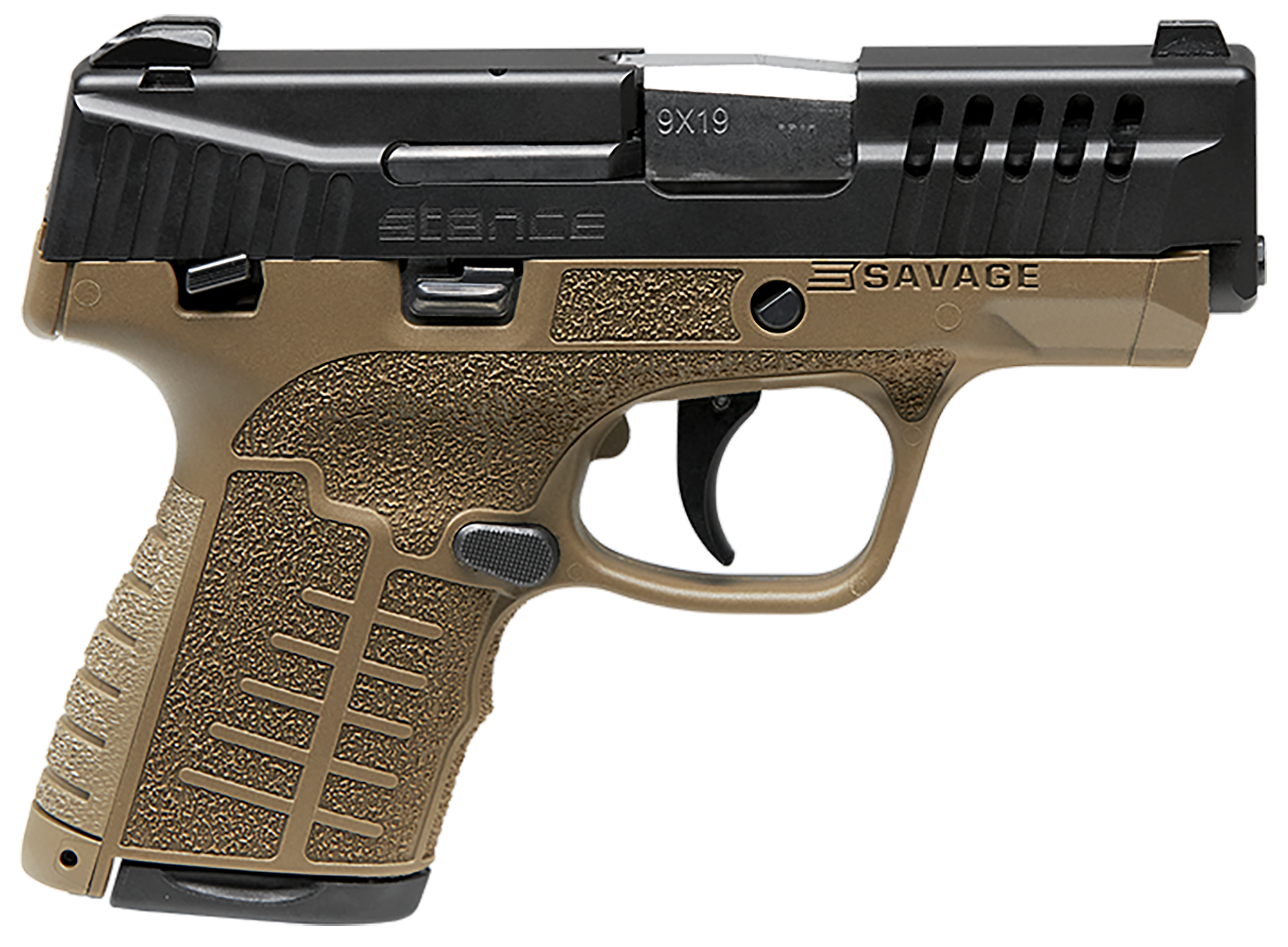 011356670069 Savage Stance, Sav 67006 Stance Mc9ms Fde Ns 9mm 3.2 7/8