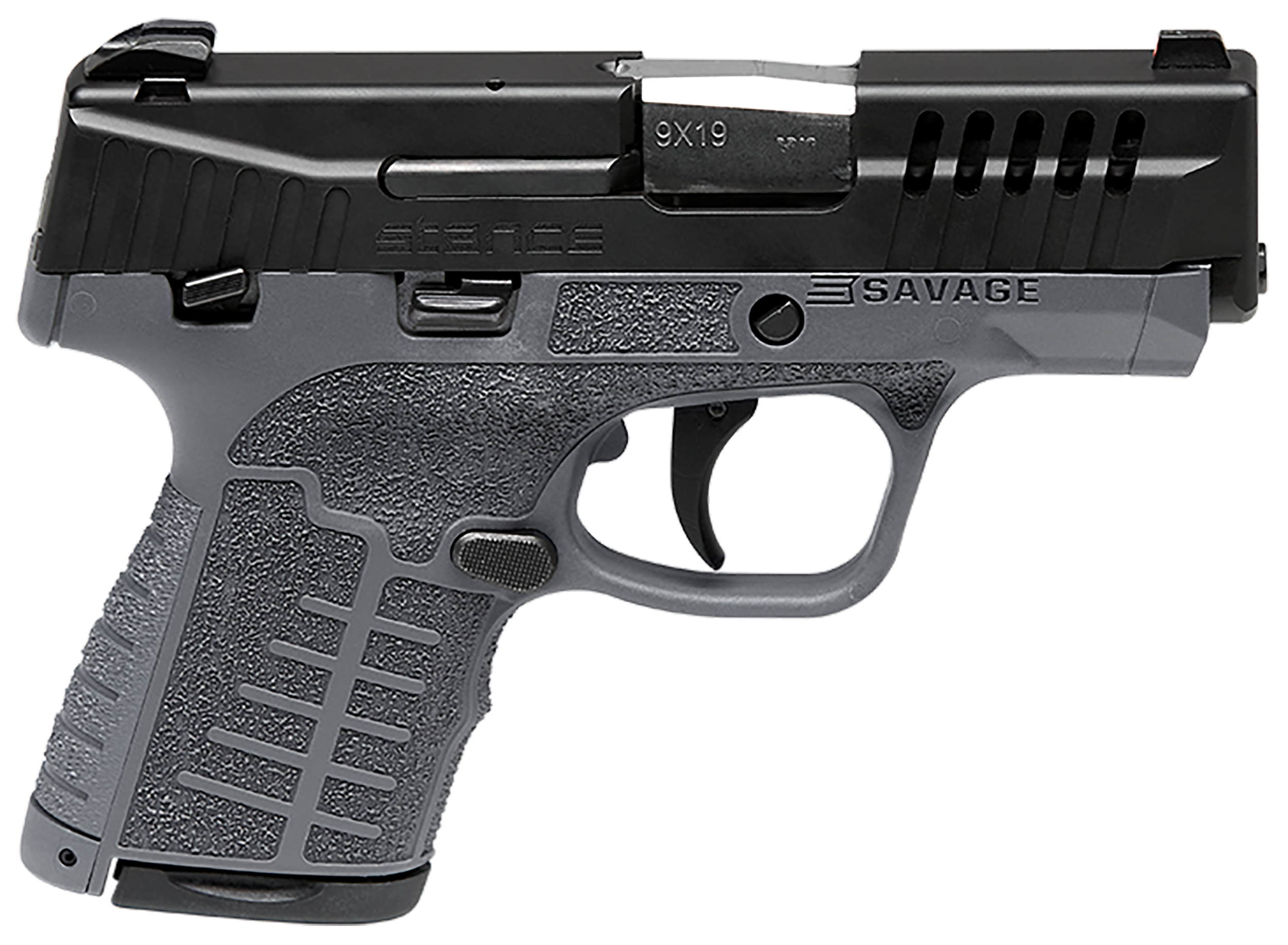 011356670441 Savage Stance, Sav 67044 Stance Mc9ms Gry Ns 9mm 3.2 7/10