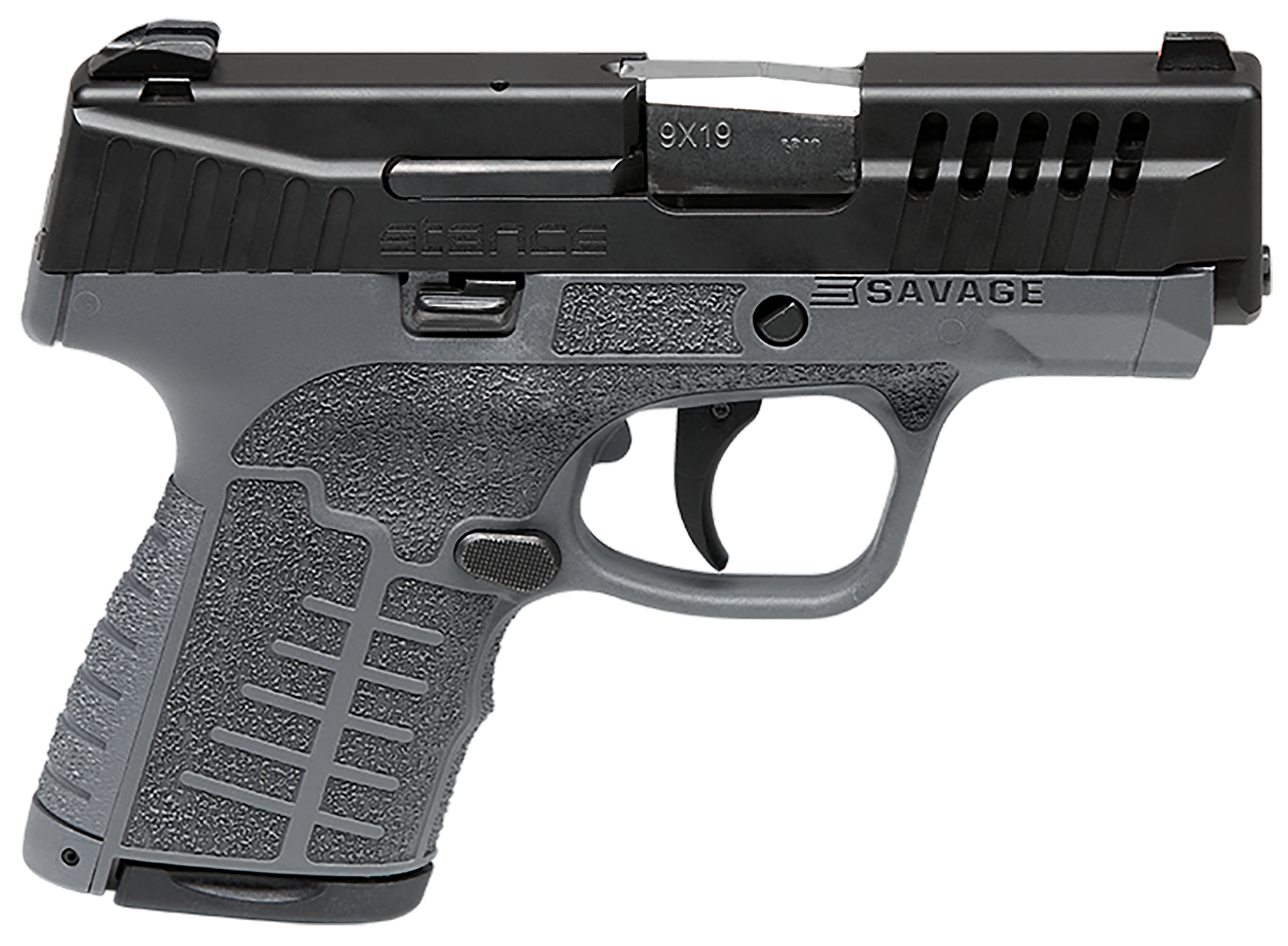 011356670113 Savage Stance, Sav 67011 Stance Mc9 Gry Ns   9mm 3.2 7/8