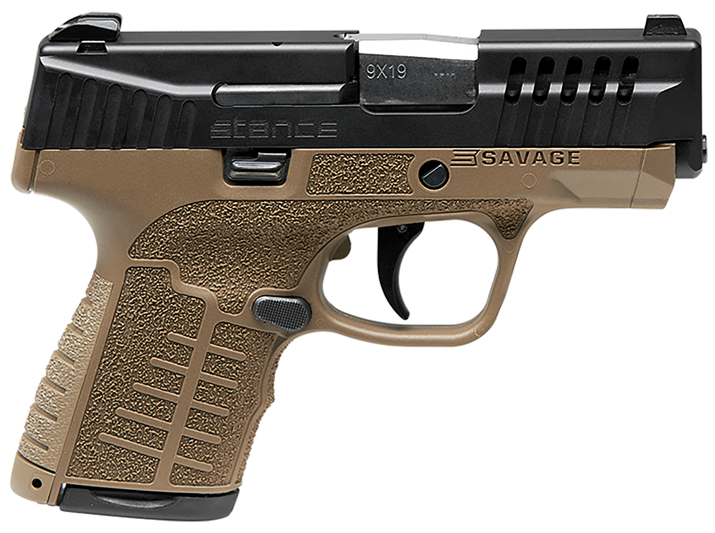 011356670410 Savage Stance, Sav 67041 Stance Mc9 Fde Ns   9mm 3.2 7/10