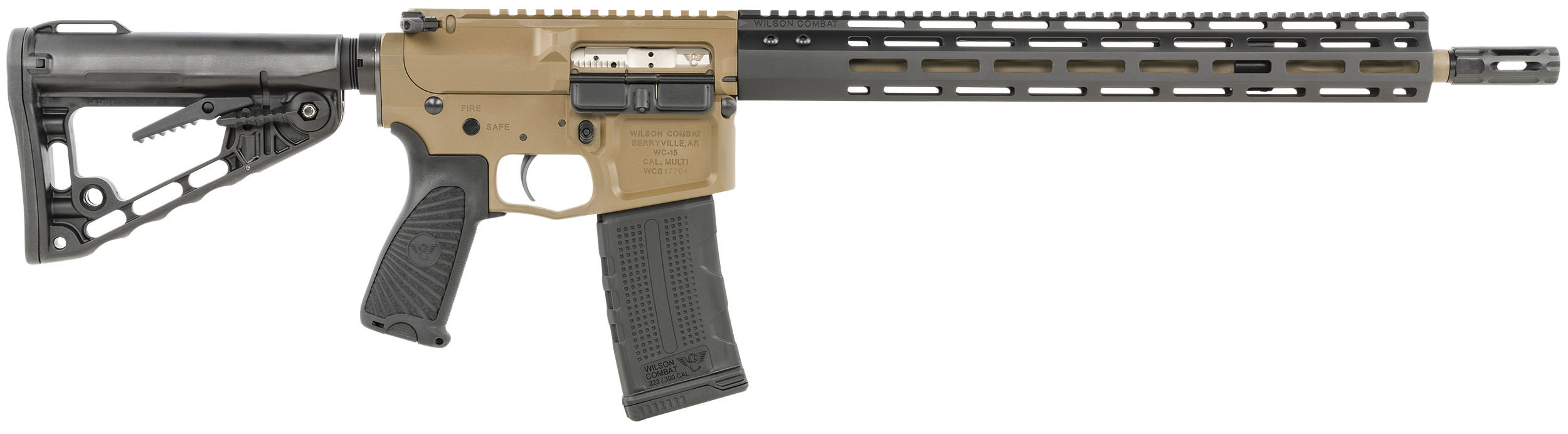 Wilson Combat Recon, Wils Tr-rcr-ct556168f  Recon Tact Rfl 556 16" Fde