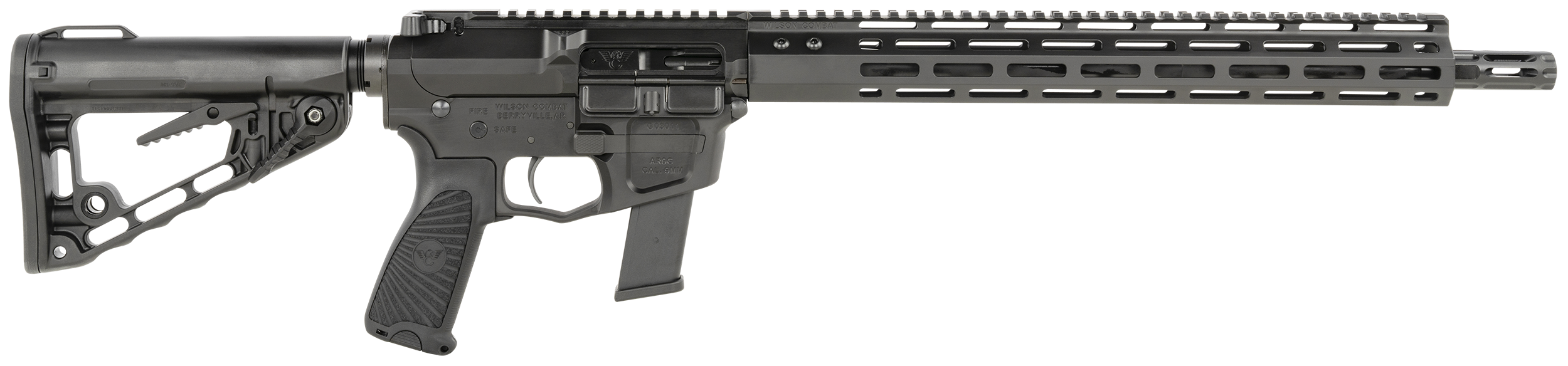 Wilson Combat Ar9g, Wils Tr-ar9g-b91610    Ar9 Carbine 9mm 16" Glk Mag
