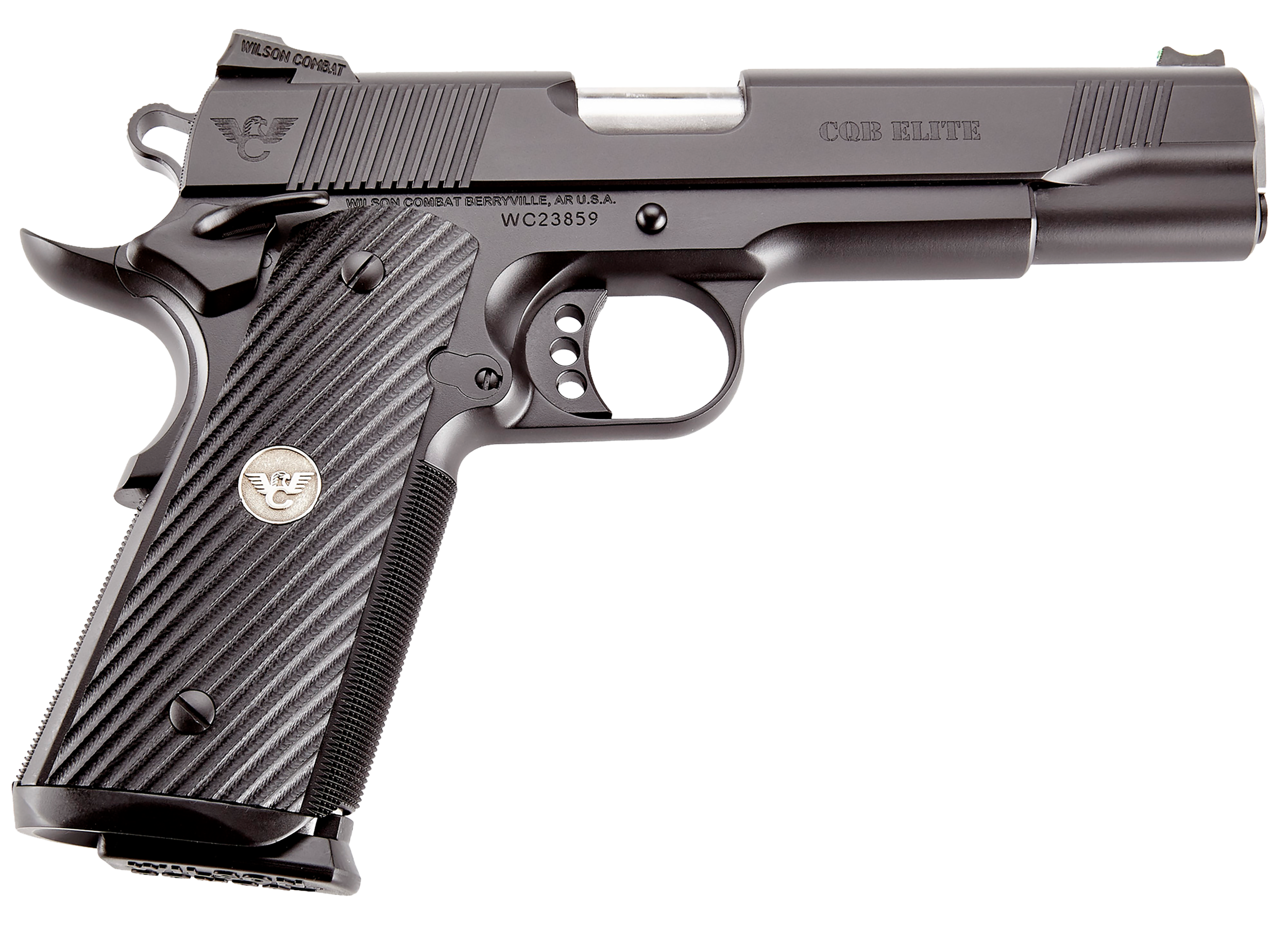 Wilson Combat Cqb, Wils Cqbe-fs-45a Cqb Elite Fs 45 5 Bk Ambi Sfty