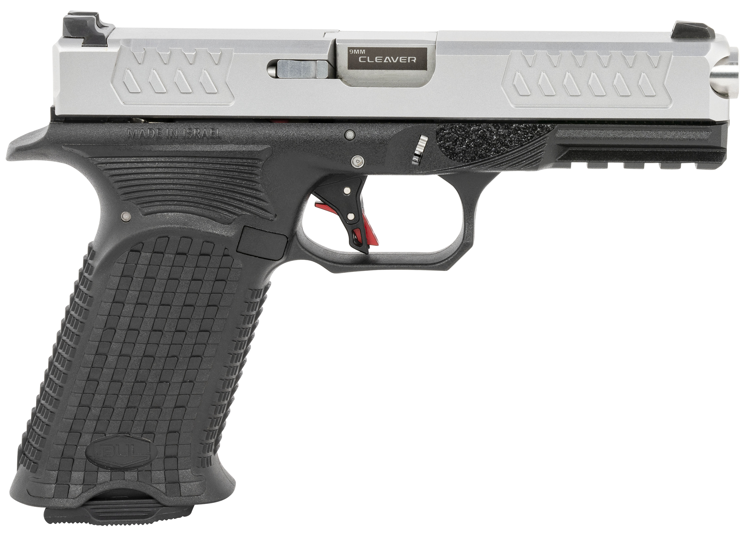 860006425630 Bul Armory Usa Axe, Bul Axefsclevslv9us Cleaver 9mm 17r Slv