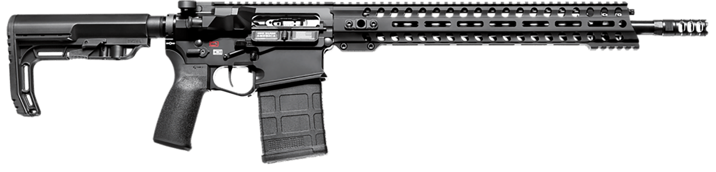 Patriot Ordnance Factory Revolution, Pof 01806 Rev Rfle Di         18 14m Gen4 308  Blk