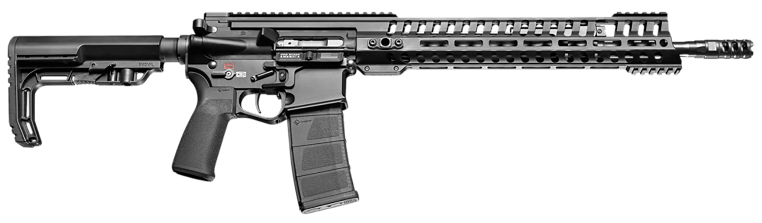 Patriot Ordnance Factory P415, Pof 01148 P-415 Edge Rfl Ca   16 14m Rail 223  Blk