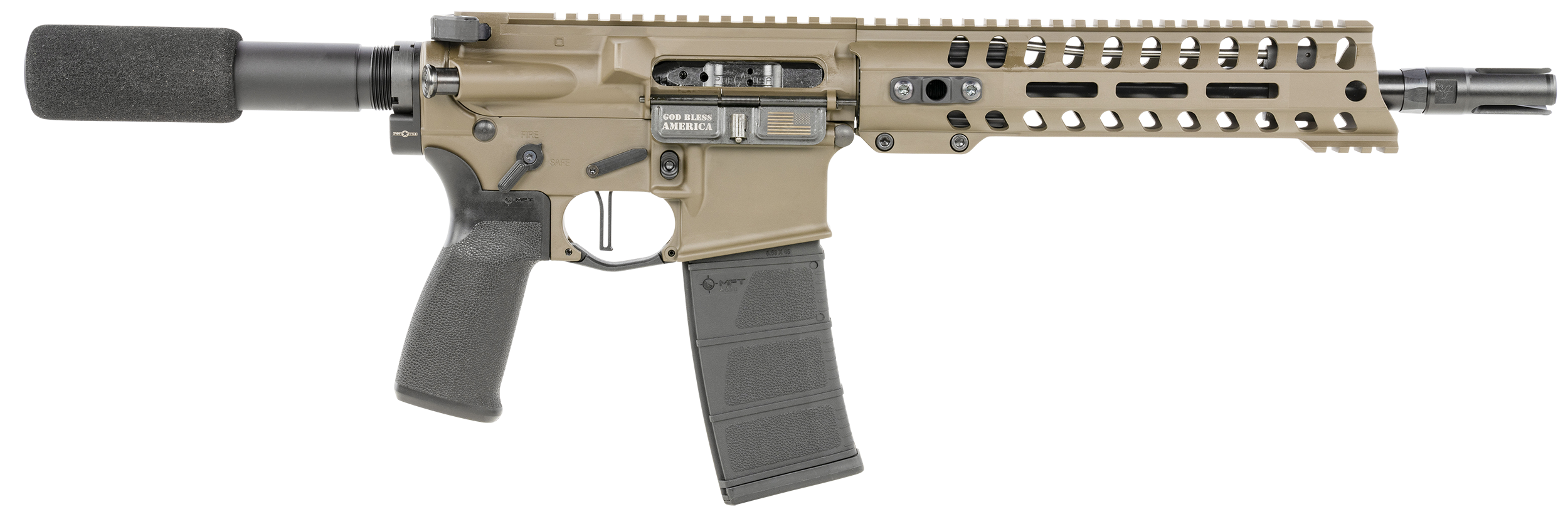 847313017505 Patriot Ordnance Factory Minuteman, Pof 01750 Minuteman Di Pstl   10  9m Rail 556 Pbrn