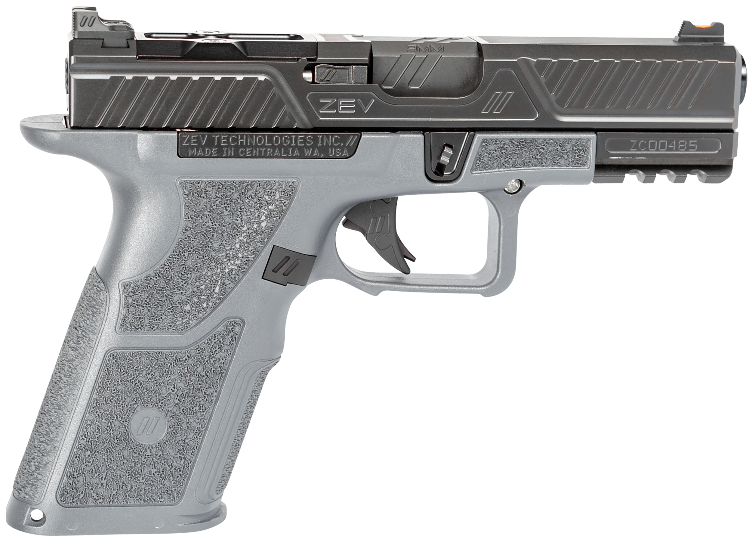 811338036926 Zev Oz9, Zev Oz9c-x-cpt-com-g      Oz9 9mm Combat  Gray Grp