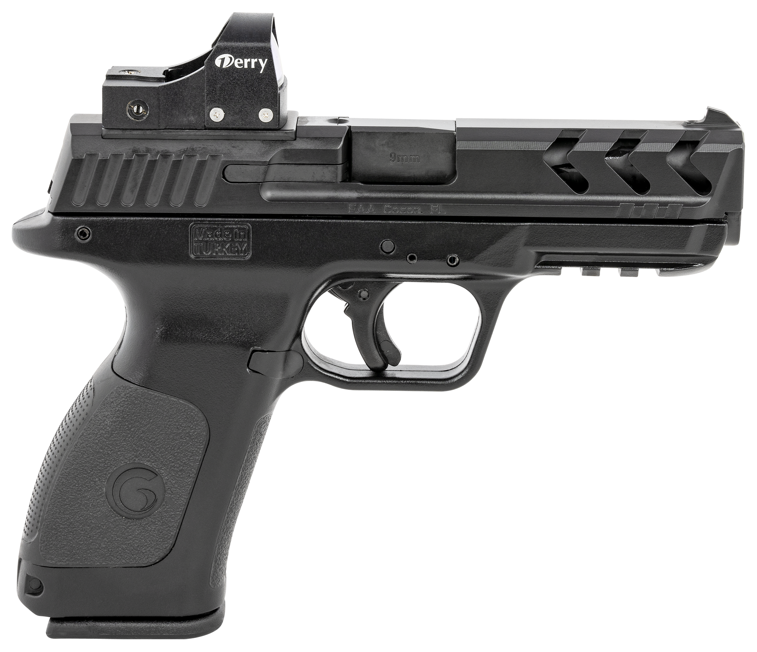 741566903403 Eaa Mc28, Eaa 390130 Girsan Mc28 9mm 4.25 17r Blk