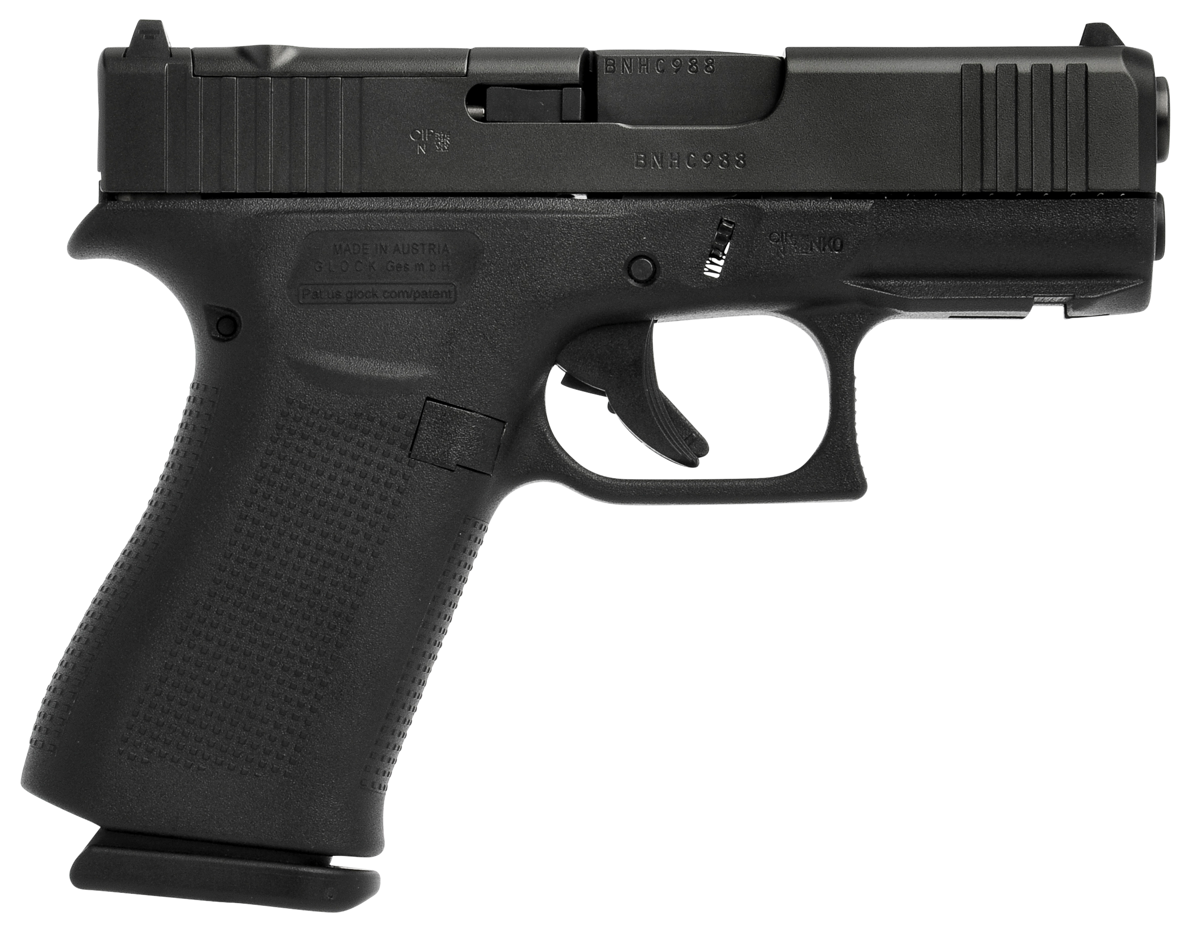 Glock G43x, Glock G43xmosus         G43x 9mm Mos Os        10r