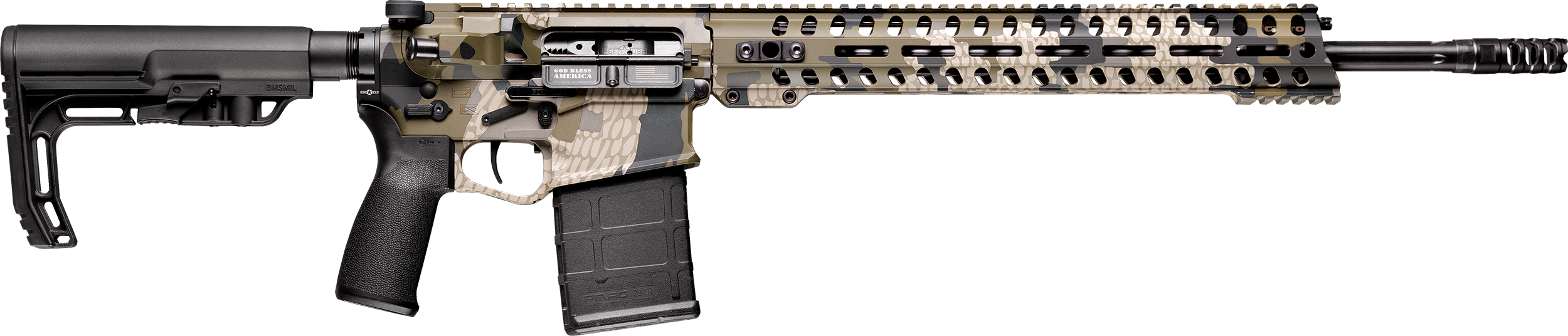 Patriot Ordnance Factory Revolution, Pof 01888 Rev Rfle Di         18 14m Gen4 308 Kuiu