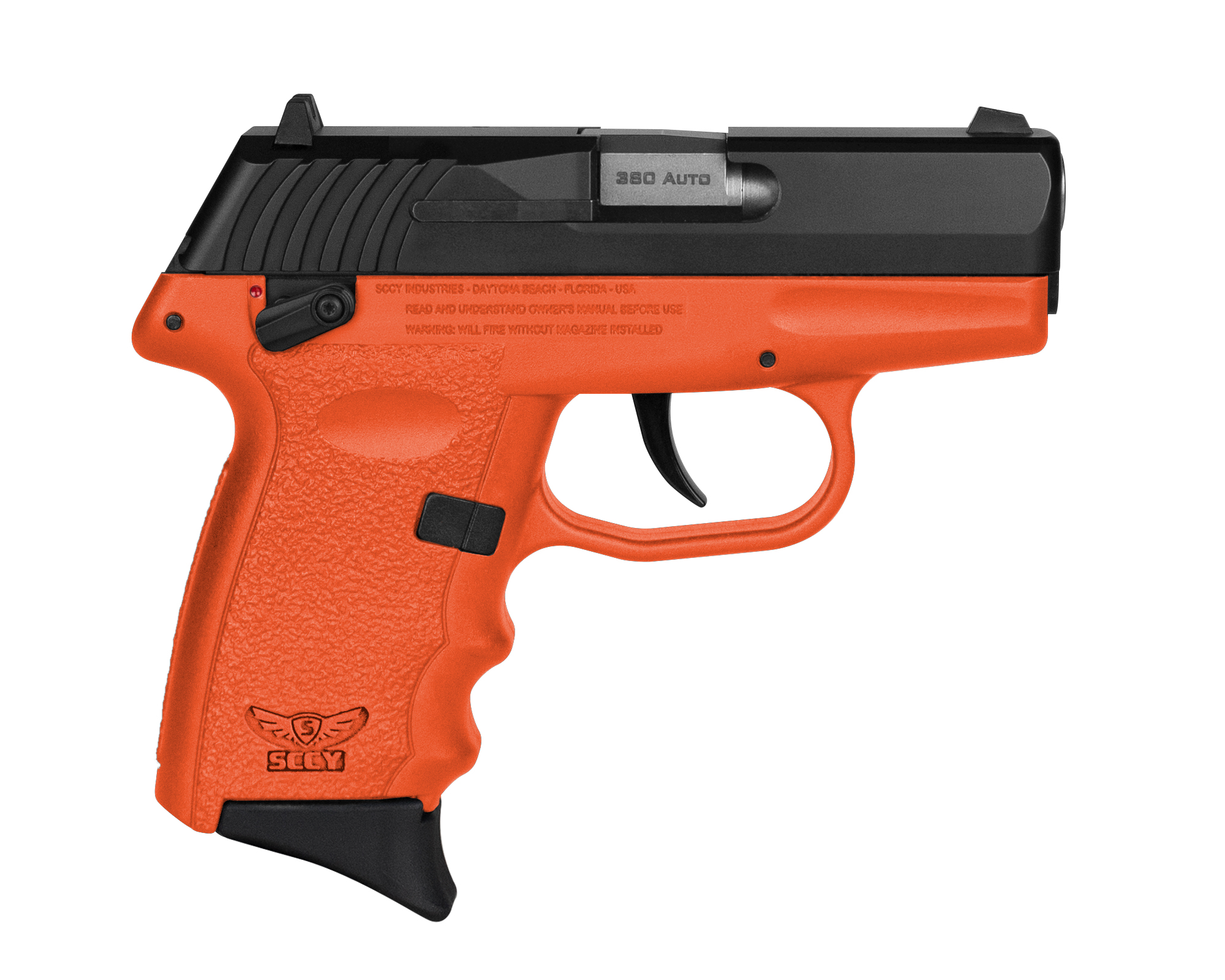 Sccy Industries Cpx-4, Sccy Cpx-4cbor            380 2.96 10r Sf  Blk/org