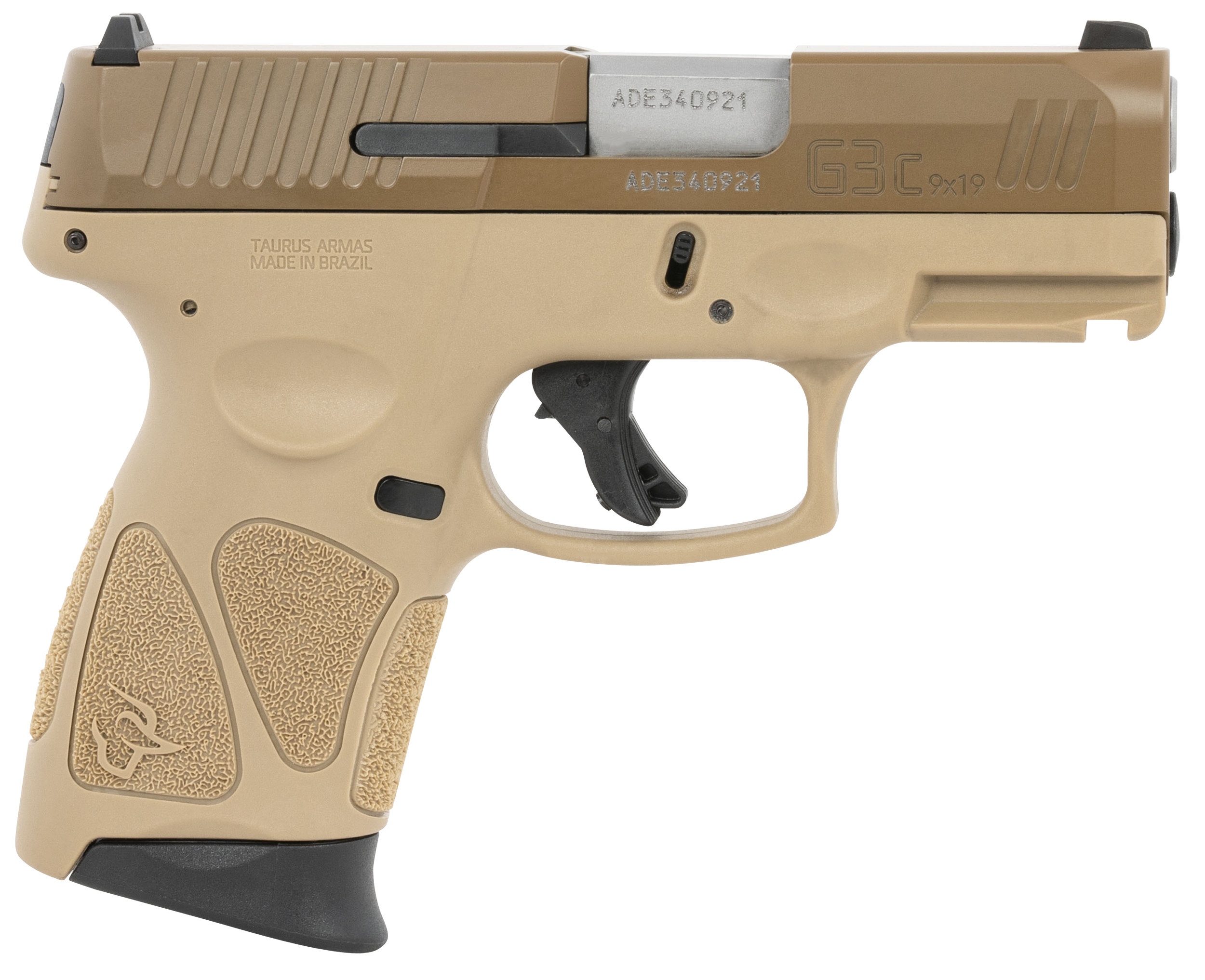 725327630944 Taurus G3c, Tau 1-g3c93et     G3c   9mm    3.20 3x12r   Tn/coy