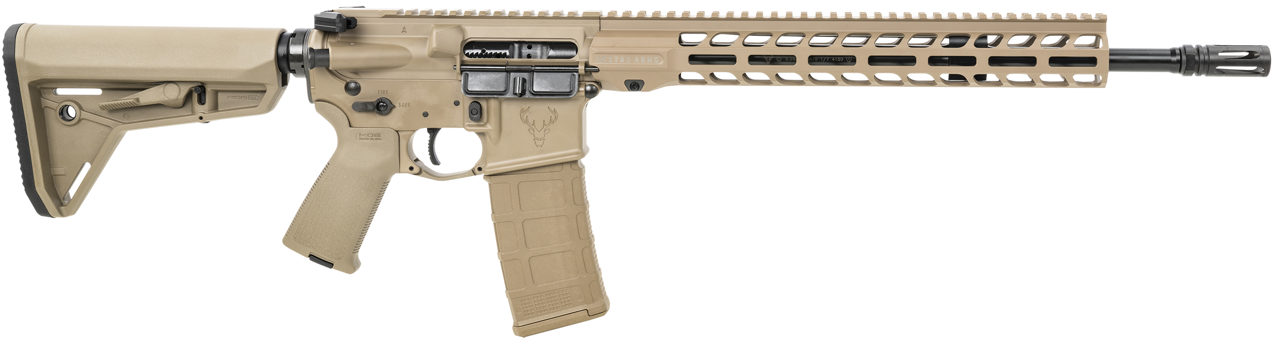 840213900021 Stag Arms Stag 15, Stag 15000242   15  Tactical      5.56   16    Fde
