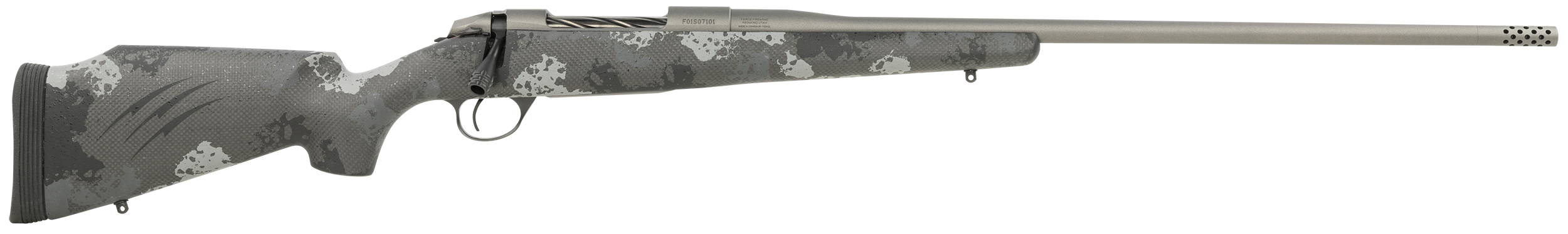 Fierce Firearms Fury, Fierce Fsf7rm24tp       Fury   7mmrem 24 3 Gry/phn