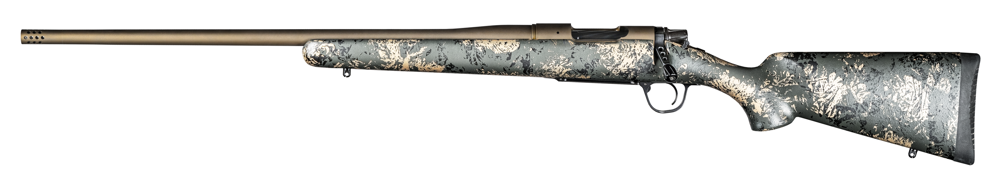 691328238543 Christensen Arms Mesa, Chris 8010111200 Lh Mesafft  7mm08 20 4r Gn/bk/tan