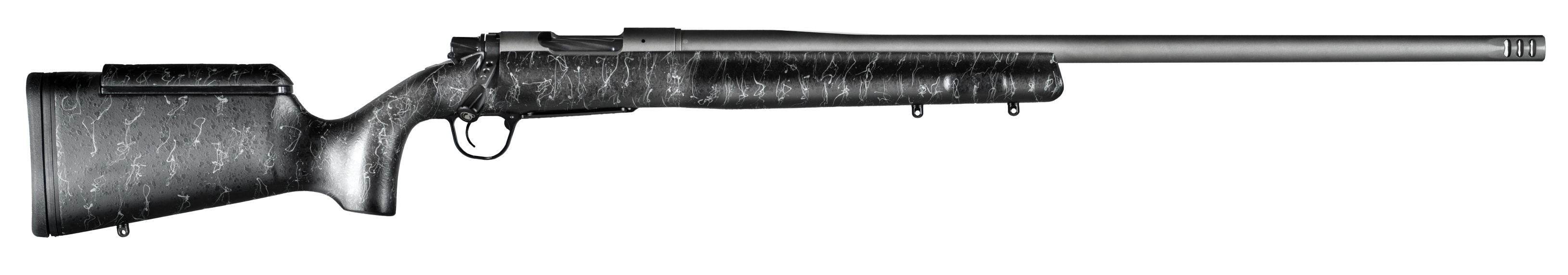 810651029073 Christensen Arms Mesa, Chris 8010200500    Mesa Lr  28nos 26 3r   Blk/gry