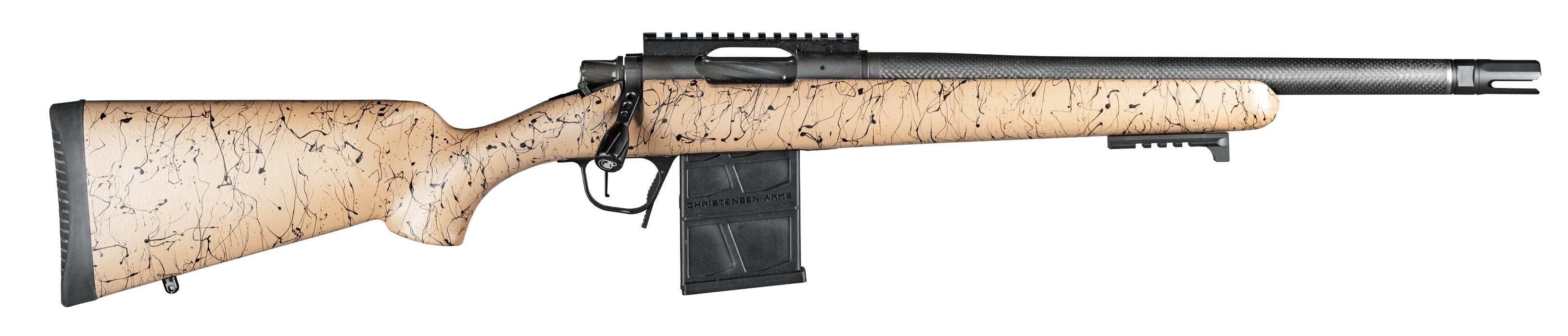 691328238055 Christensen Arms Ridgeline, Chris 8010612000 Rdgln Scout    308 16 4r  Tan/blk