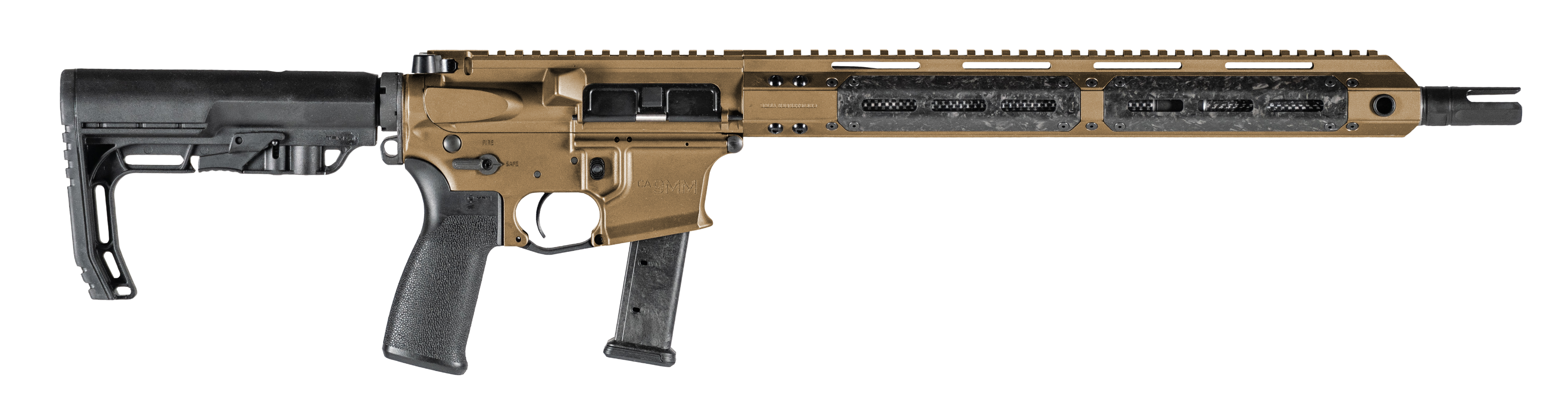 Christensen Arms Ca9mm, Chris 8010900401    Ca9mm       9mm 16 21r   Bronz