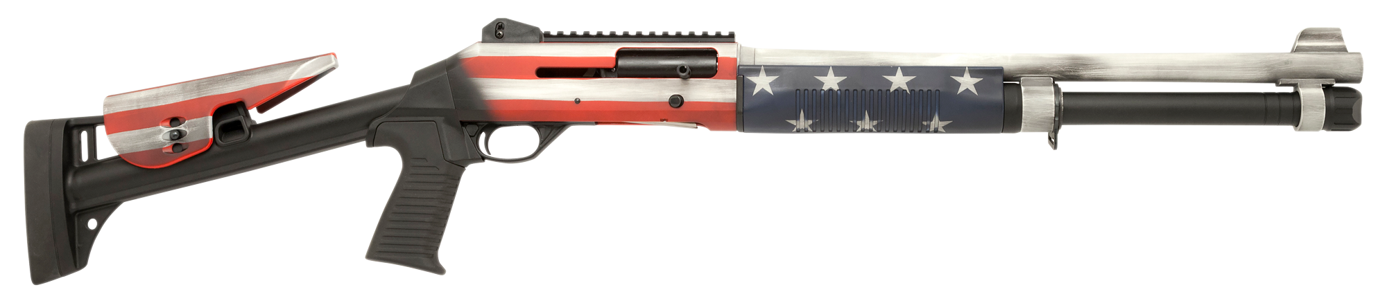 Dickinson Xxa-4, Dksn Xxa-4-f     12ga 18.5" Flag S/a Sg