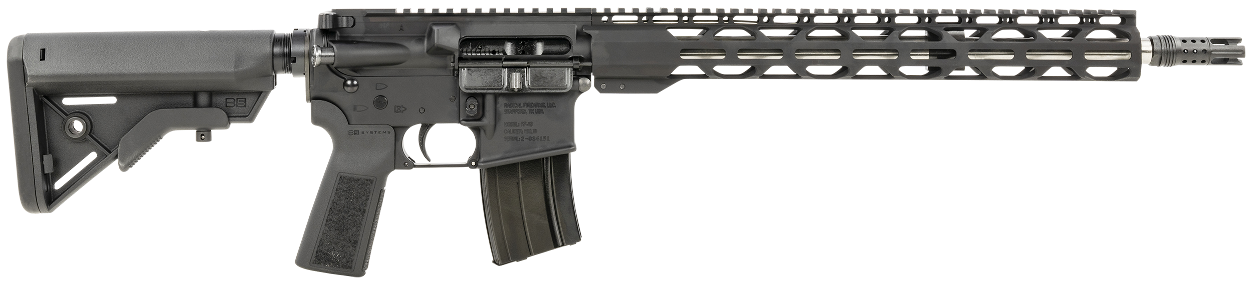 Radical Firearms Forged, Rf*fr16-6.5-ss-med15rpr-bmd    6.5g Rfl Mlok 16"