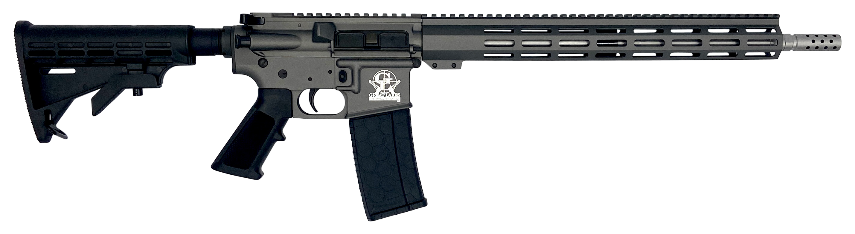 Great Lakes Firearms Ar-15, Glfa Gl15223sstng 223 Wylde Rifle Tungsten/ss