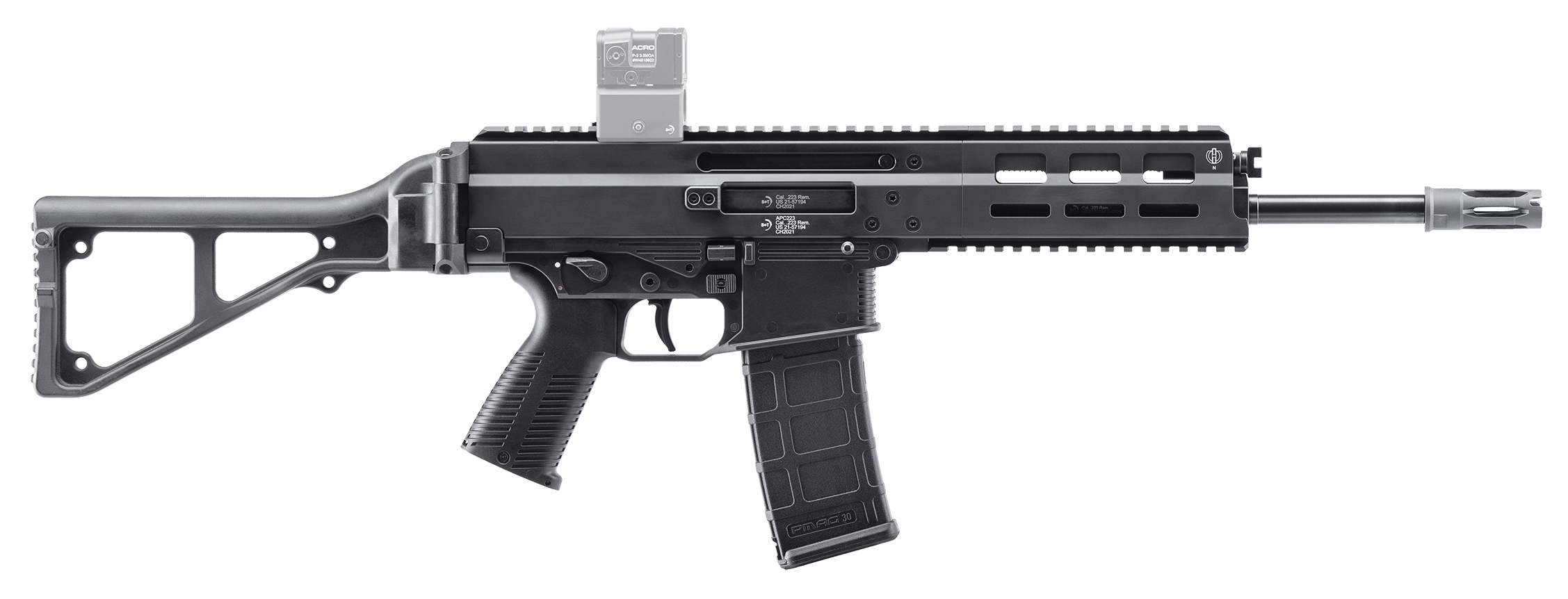 840225708325 B&t Firearms Apc, Bt 361659 Apc223 Pro 556 16 30r Blk