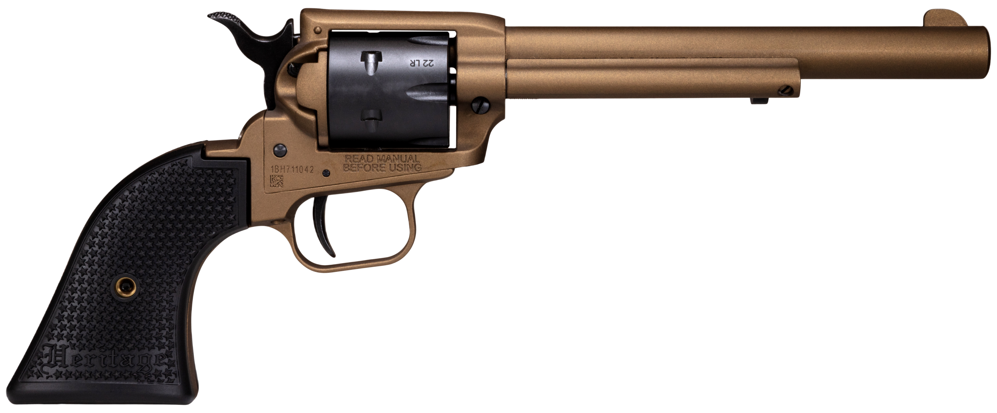 727962708309 Heritage Mfg Rough Rider, Her Srr22a6        Rr Stl     22lr 6.5  6r   Bbrnz